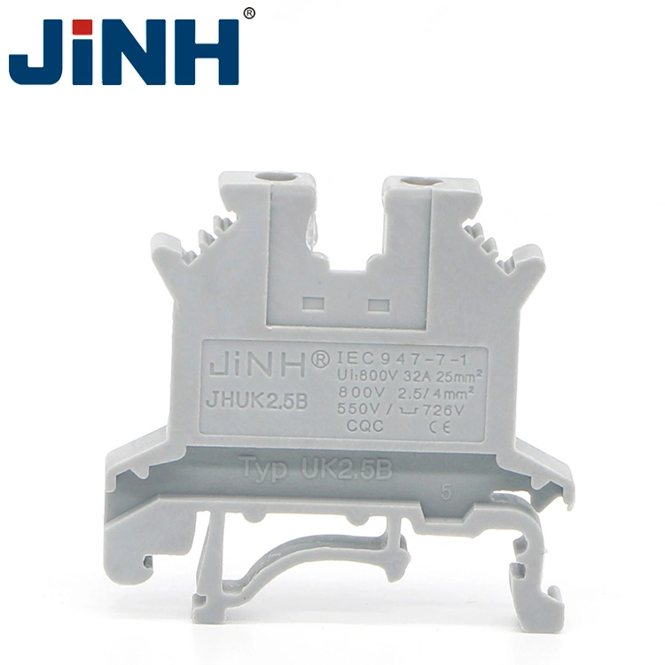 800V 32A 2.5mm2 DIN Rail Screw Mounting Screw Application PCB Terminal Connector Block
